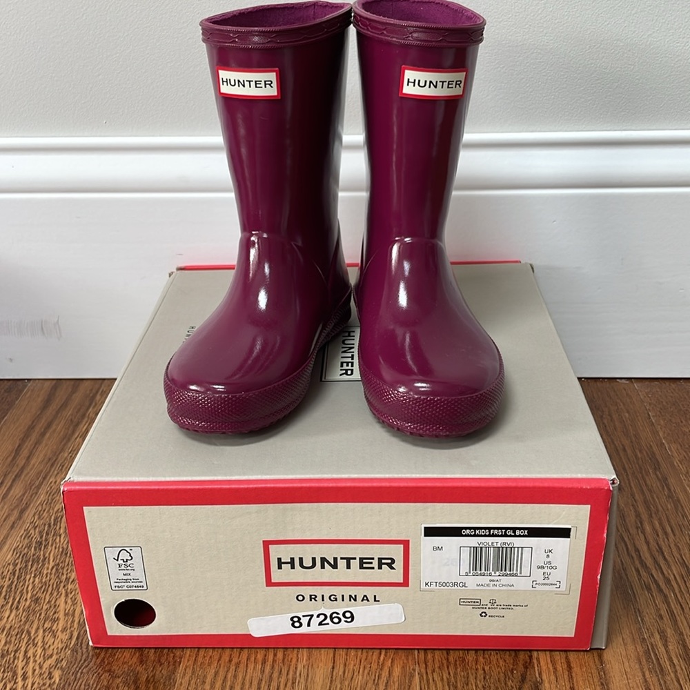 Toddler Girls Hunter Rainboots